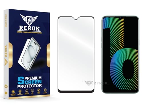 Image of Gorilla Tempered Glass Screen Protector Compatible with Realme Narzo 10 [Pack of 1] | Edge-to-Edge, Bubble-Free, Case Friendly, Easy Installation Kit