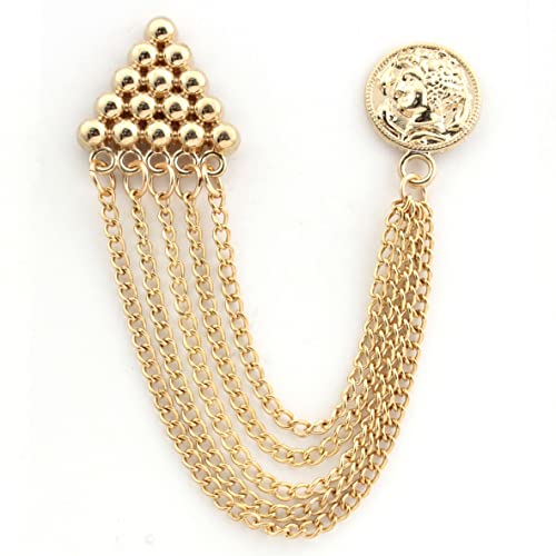 Kavove The Chain Saga Golden Colour Brooch