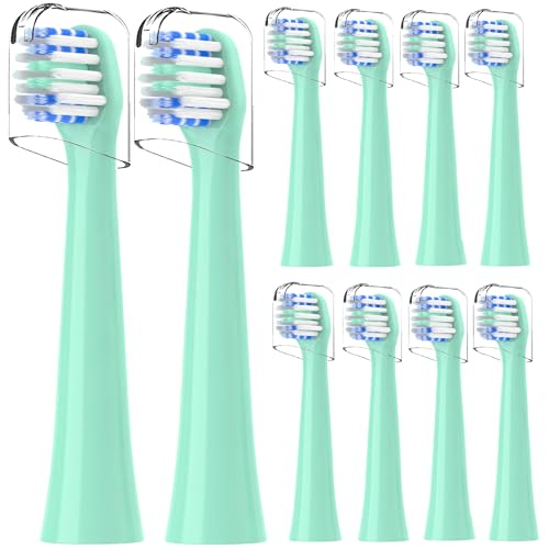 Têtes de rechange compatibles avec Colgate Hum lot de 10 brossettes électriques rechargeables