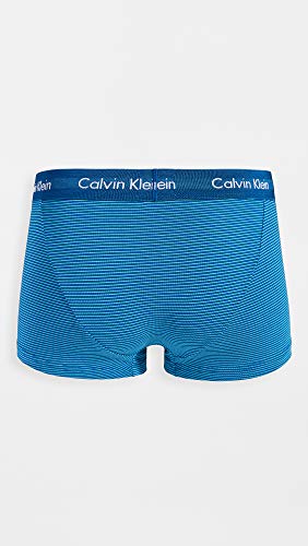 Image of Calvin Klein Men's Polyester Classic Solid Trunk (Pack of 3)
