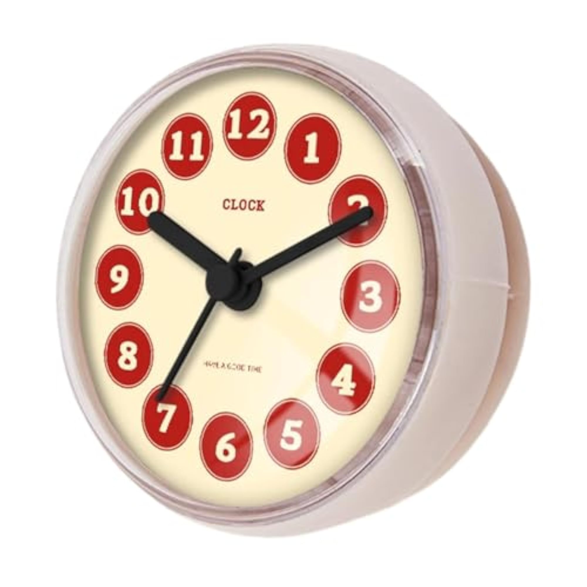 Shower Wall Clock Waterproof Bathroom Shower Clock