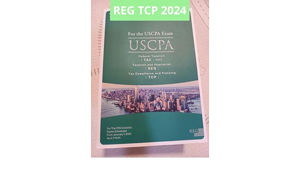 USCPA REG TCP テキスト問題集 米国公認会計士