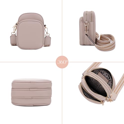 Image of Mali+Lili, Josie Triple Zip Crossbody Bag
