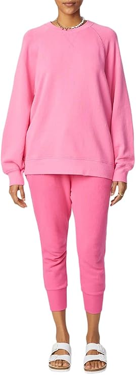 Bandier womens The Juniper Crew Neck Sweatshirt