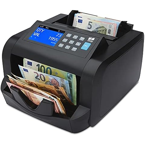 ZZap NC20 Pro Geldscheinzähler für gemischte Stückelungen & Falschgelddetektor - Geldzählmaschine Geldzähler Banknotenzählmaschine Cover