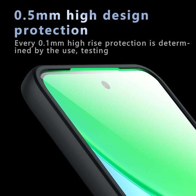 Image of Case Compatible with vivo Y39 5G,Traditional Cover, Shockproof,Stylish,Traditional Cover,dust Proof, Non-Slip, Anti-Fingerprint Bumper, Scratch-Resistant Protective Case.(Black)
