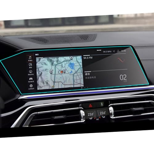 Tableau de bord d'instrument BMW X5 X6 X7 protégé des rayures grâce au verre trempé