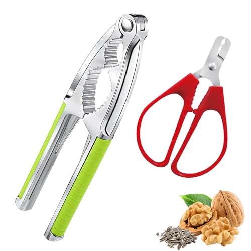 TONAUP Nussknacker, Nussknacker Walnüsse mit Rutschfestem Griff,...