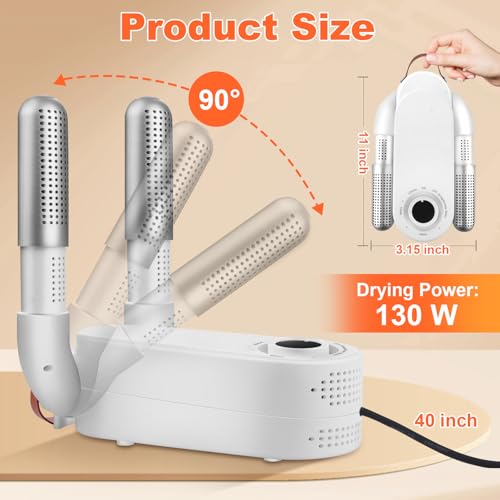 Sèche-bottes électrique NZQXJXZ pliable : solution rapide anti-odeur et humidité