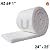 UniTherm Ceramic Fiber Blanket, 8lb, 1", 24" x 25'