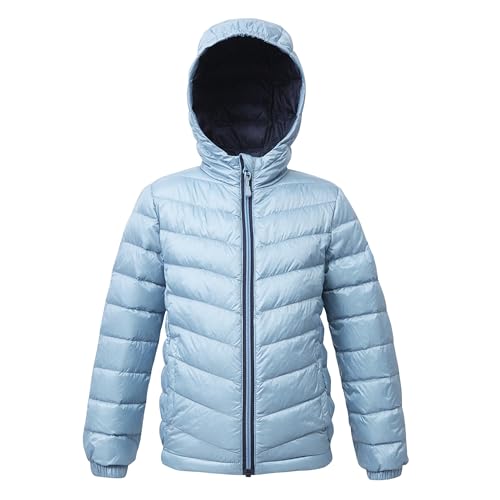 Image of Rokka&Rolla Girls' Ultra Lightweight Packable Down Puffer Jacket Coat