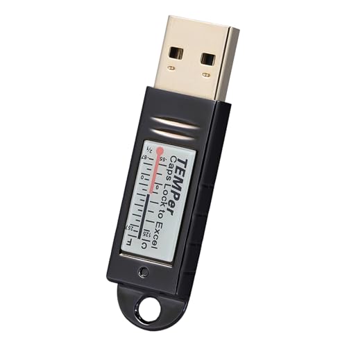Thermomètre USB Docooler avec enregistreur de données de température en continu