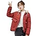 Produktbild Amphia Frauen Strickjacke Blazer Kapuzenpullover Damen Daunenjacke,Daunenjacke Steppmantel Warm Jacket - Frauen-Winter-Warmer Mantel-starker Warmer dünner mit Kapuze Jacken-Mantel