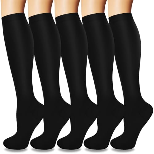 Image of Graduated Medical Compression Socks for Women&Men 20-30mmhg Knee High Sock