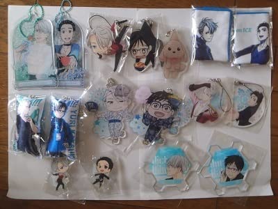 ユーリ!!! on ICE 勇利 ヴィクトル ユーリ アクリルキーホルダー ユーリ!!! on ICE BIGアクリルキーホルダー 勇利 ヴィクトル