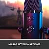 Blue Yeti X Professional Condenser USB Microphone with High-Res Metering, LED Lighting for Recording, Streaming, Gaming, Podcasting on PC and Mac, with Blue VO!CE Effects - Grey #3