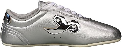 BUDOSAGA Silver (XC Plus) Microfiber Wushu Shoes for Chinese Kung Fu/Martial Arts/Tai Chi Shoes (46.5, Microfiber Wushu Shoes, Silver (XC Plus)) | Image 1