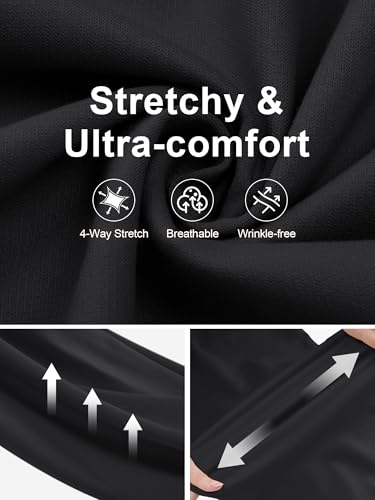 AVAMO Stretchy Work Pants High Waisted Slacks for Women Dress Pants Business Casual Pants Office Trousers with Pockets4