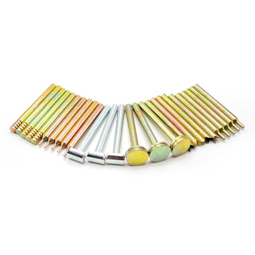 Image of 26Pcs Dop Stick Set - 6mm Diameter 65mm Length for Gem Faceting | Compound Gem Dop Stick Set, Lapidary Tool for Gemstone Faceting, Grinding And Polishing Processing