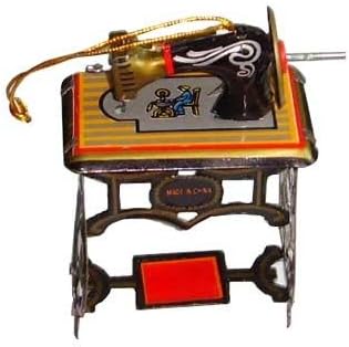 tin toys new collector wind up metal toy hanger classic antique sewing machine