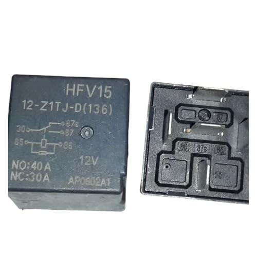 Relais HFV15-12-Z1TJ-D 12V 5PIN 40A commutateur électrique auto moto