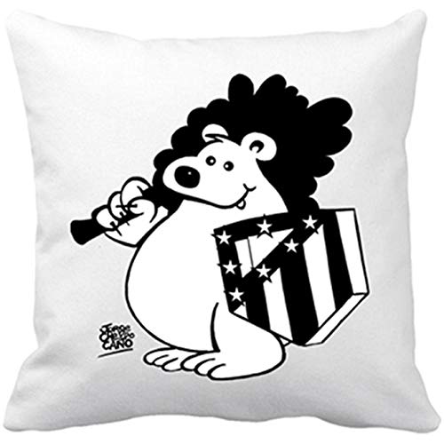 Diver Bebé Cojín con Relleno Atlético de Madrid Oso y Escudo Blanco...