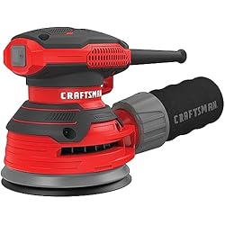 CRAFTSMAN Orbital Sander, 5 inch, 12,000 OPM, 3 Amp, Corded (CMEW231)