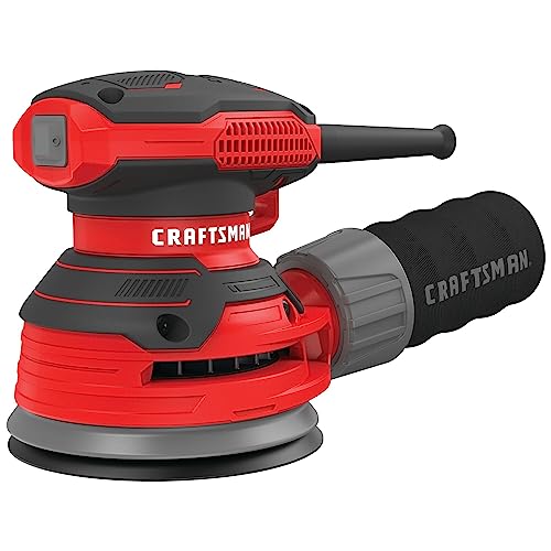 CRAFTSMAN Orbital Sander, 5 inch, 12,000 OPM, 3 Amp, Corded (CMEW231) by CRAFTSMAN - Used condition - US$63.88