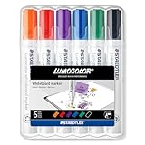 STAEDTLER Whiteboard Marker Lumocolor, trocken und rückstandsfrei abwischbar...