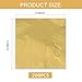 200Pcs Gold Leaf Sheets Gold Foil Sheets for Gilding Crafting, Art & DIY Projects, Picture Frames, Home Walls, Interior and Multi Artistic Decoration, Imitation Gold Foil Sheets 5.5