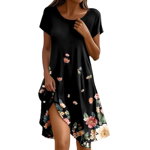 Robe de Soirée Cocktail Longue Asymétrique pour Mariage Invité Bal de Promo Anniversaire Cérémonie en Mousseline de Soie Long Dresses for Women Elegant...