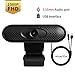 Produktbild 1080P Webcam, HD PRO Webcam mit Mikrofon und Autofokus, kompatibel mit USB-Computer-Kamera für PC, Laptop, Desktop, Mac, Video, Konferenzen