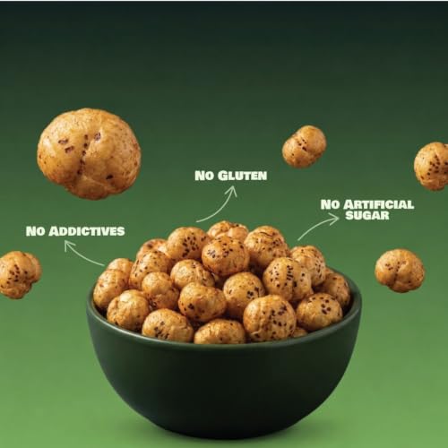 Image of Snacc Roasted Makhana | Superfood Snack | No Preservatives | Real Dehydrated Veggies| (Italian, 18g x 6 (108g))