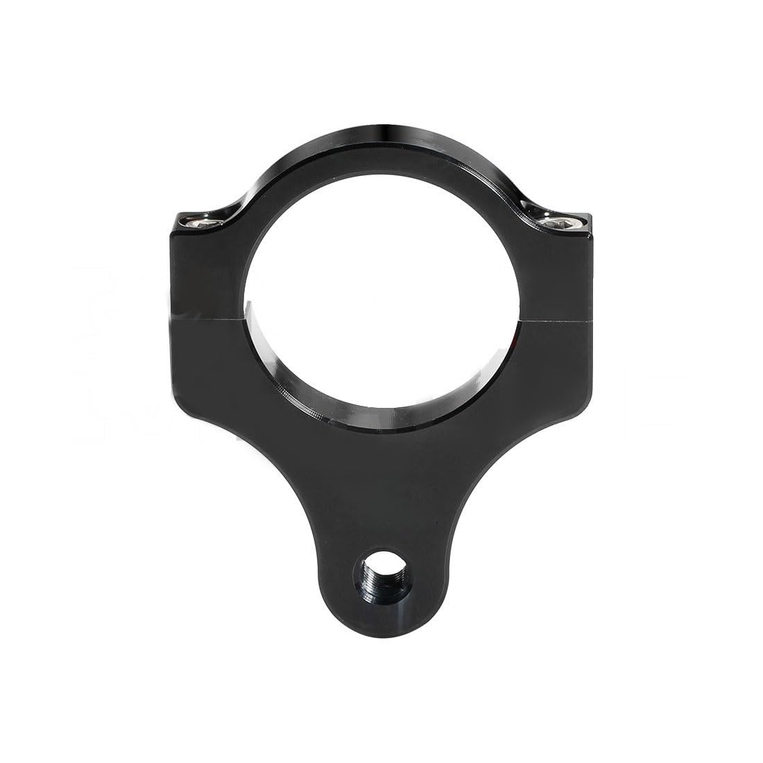 Amortisseur De Direction Universel pour Moto, Cadre Fourche, Support Pince Montage À Filetage Unique pour Suzuki Noir