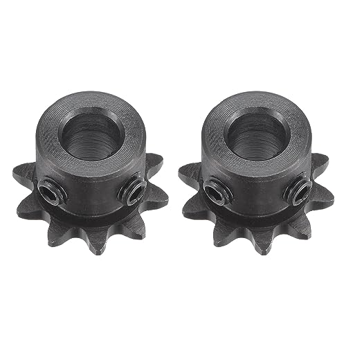 Set Da 45 Pignoni Per Catena A Rulli In Acciaio 45# - Passo 6.35 Mm, Da 10 A 30 Denti, Filettatura M5 - Foto 3
