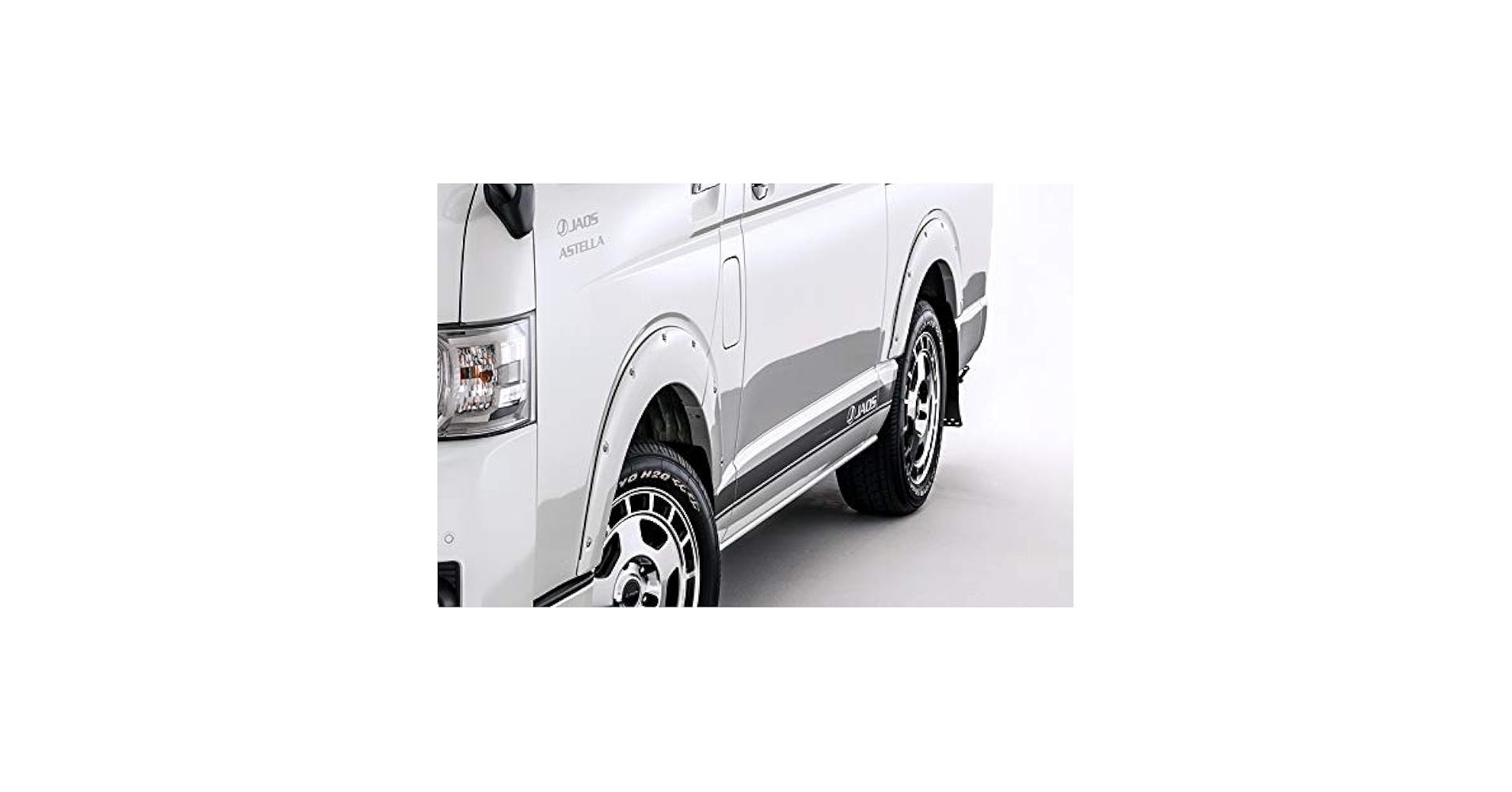 Amazon | ジャオス(Jaos) フェンダーガーニッシュ type-X 未塗装