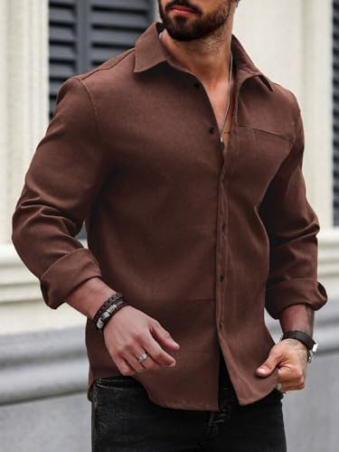 Image of Lymio Men Shirt || Solid Shirt for Man || Full Sleeve || Casual Style (Packs Also Available) (Utility)