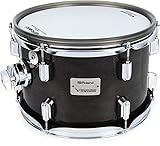 Roland V-Drums Acoustic Design Tom Pad With Full-Size Wood Shell and Dual Zones - Gloss Ebony Finish - 12-Inch (PDA120-GE)