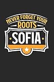  Sofia Never Forget your Roots: KALENDER 2020 mit Tagesplaner mit Notizen und Aufgaben Feld! Geschenk für Familien, Studenten, Reisenden Traveler A5 ... 2020 Taschen Kalender 2020 A5 Städte Skyli