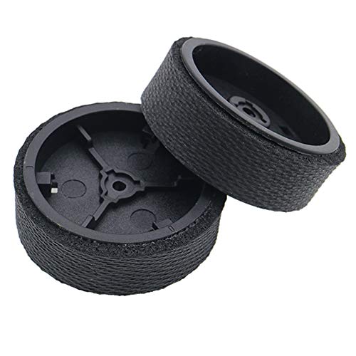 VINFANY 2 Piezas de Repuesto de Robot de Limpieza de Piezas Ruedas para iRobot Braava 380T 320 321 Menta Plus Cover