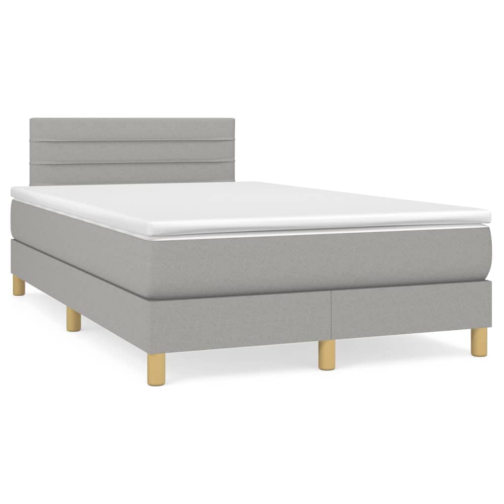 Cama con somier con cabecero regulable en altura y colchón de muelles ensacados para un apoyo de dureza media, incluye cubrecolchón respetuoso con la piel