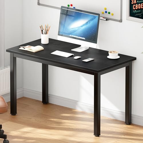 DlandHome 39 inches Small Computer Desk for Home Office Activity Table Writing Table for Small Spaces Study Table Student Laptop Desk Black DND-AC3CB-100 - Image 3