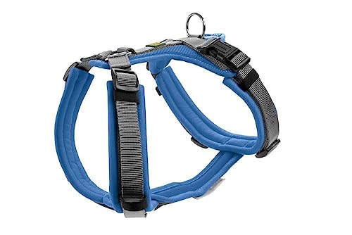 HUNTER Geschirr Maldon Blau/Grau S-M