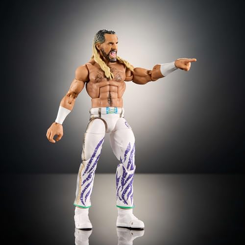 Mattel WWE Elite Action Figure & Accessories, Series #117 6-inch Collectible Seth “Freakin” Rollins with 25 Articulation Points & Swappable Hands - image 5