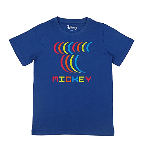 Image of Mickey Mouse Family by Wear Your Mind Regular Fit Boys Tshirt