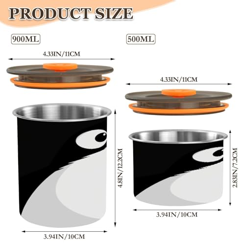 Envase para Café ATTX Acero Inoxidable 500ml Hermético miniatura 2