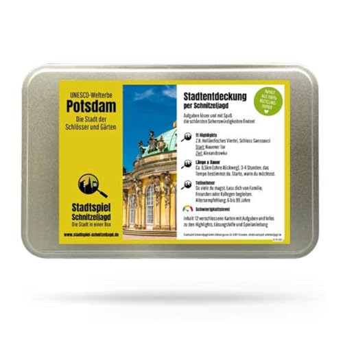 Schnitzeljagd Potsdam  Stadtspiel Potsdam als Schnitzeljagd für Familien Freunde Klassenfahrten und Teamevents Entdeckt Potsdam auf eigene Faust – die perfekte Alternative zum Reiseführer Potsdam