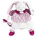 Doudou et Compagnie - Doudou Marionnette à Main Lapin - 28 cm - Rose - Lapin Cerise - DC3080