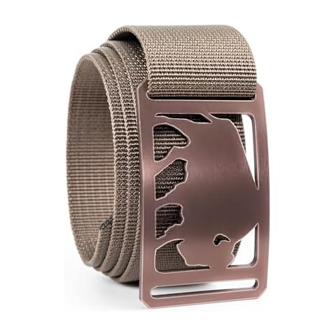 GRIP6 Honeycomb Web Belts for Men & Women- Nylon Belt, Golf Belt- Made In USA Cover