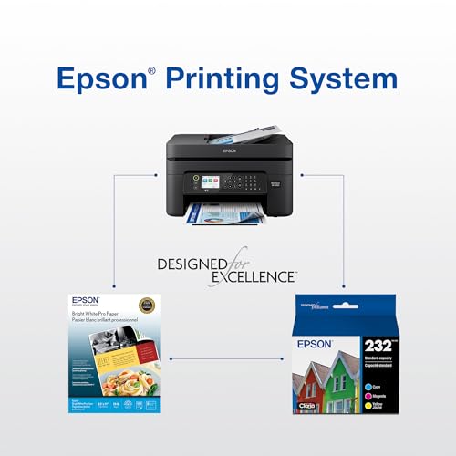 Image of Epson 232 Claria Ink High Capacity Black Cartridge (T232XL120-S) Works with Workforce WF-2930,2950 and Expression XP-4200, 4205